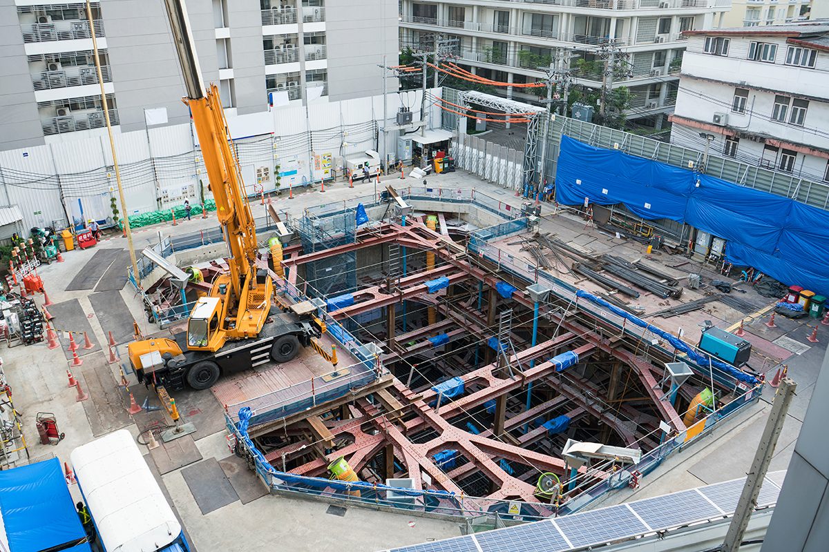 新築躯体調整斫り、改修工事イメージ